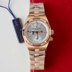 Vacheron Constantin Luxury Replica Watches Overseas Dual Time 7920V White Dial 41mm