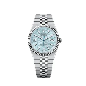 Rolex Land Dweller Blue Dial 40 mm Platinum Reference 127336